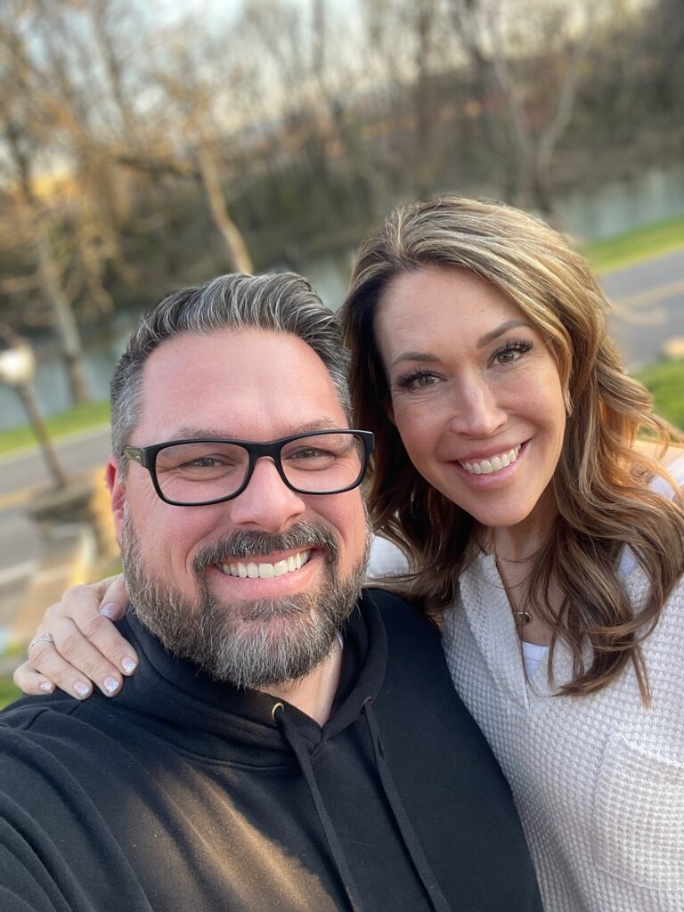 selfie of man and woman
